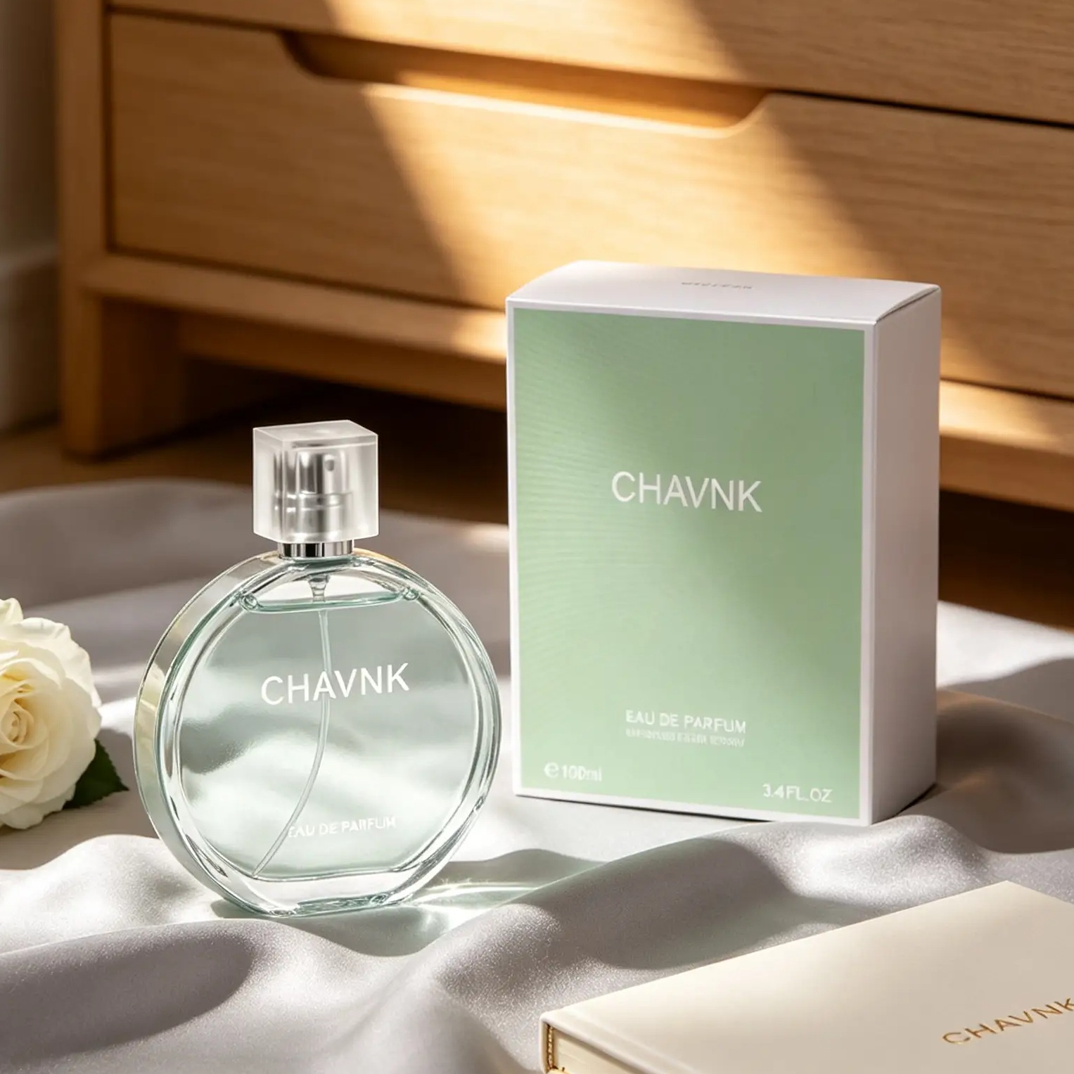 CHAVNK Round Bottle Perfume  50ml /100mlOptions, Elegant Round Bottle