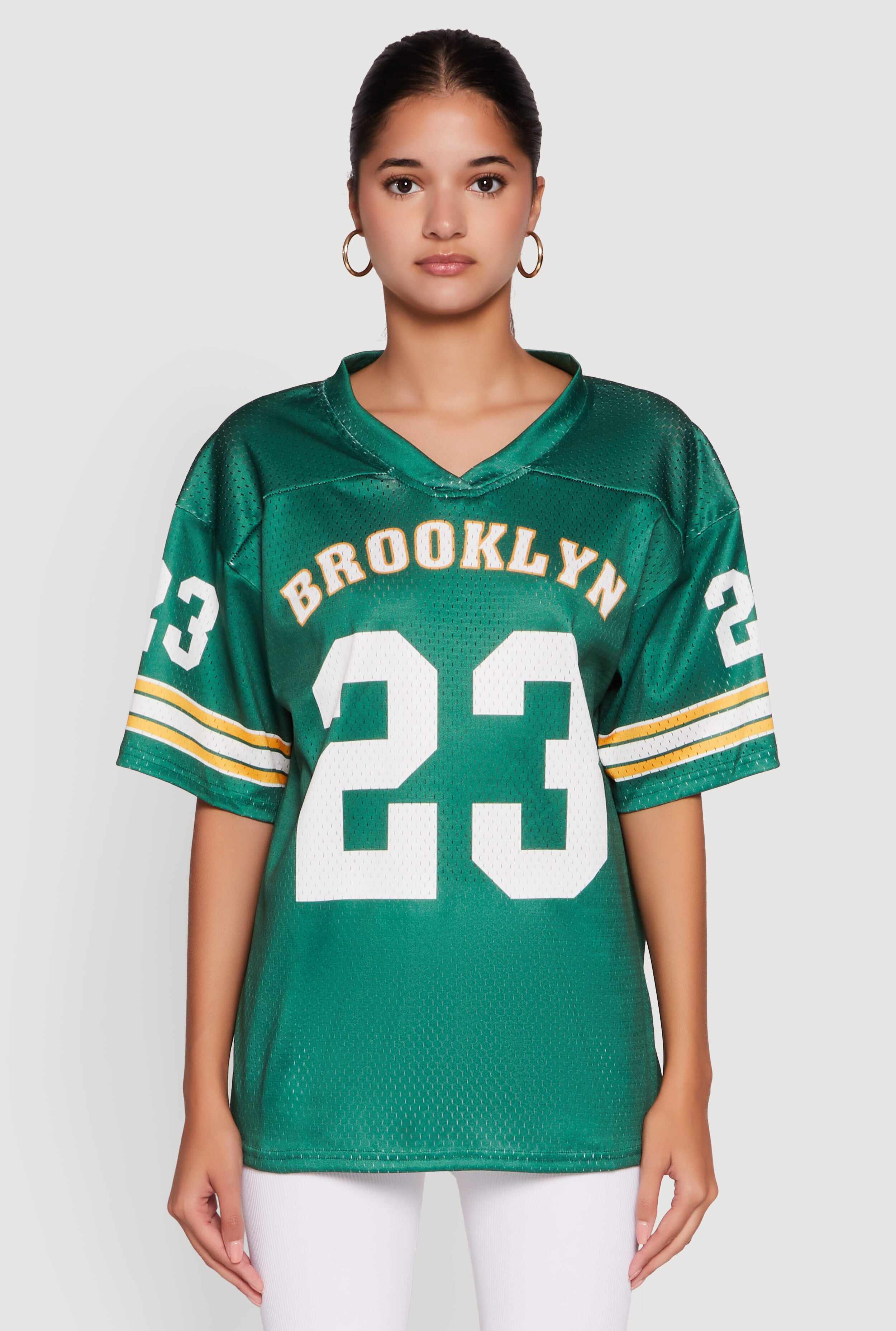 Brooklyn 23 Graphic Football Jersey