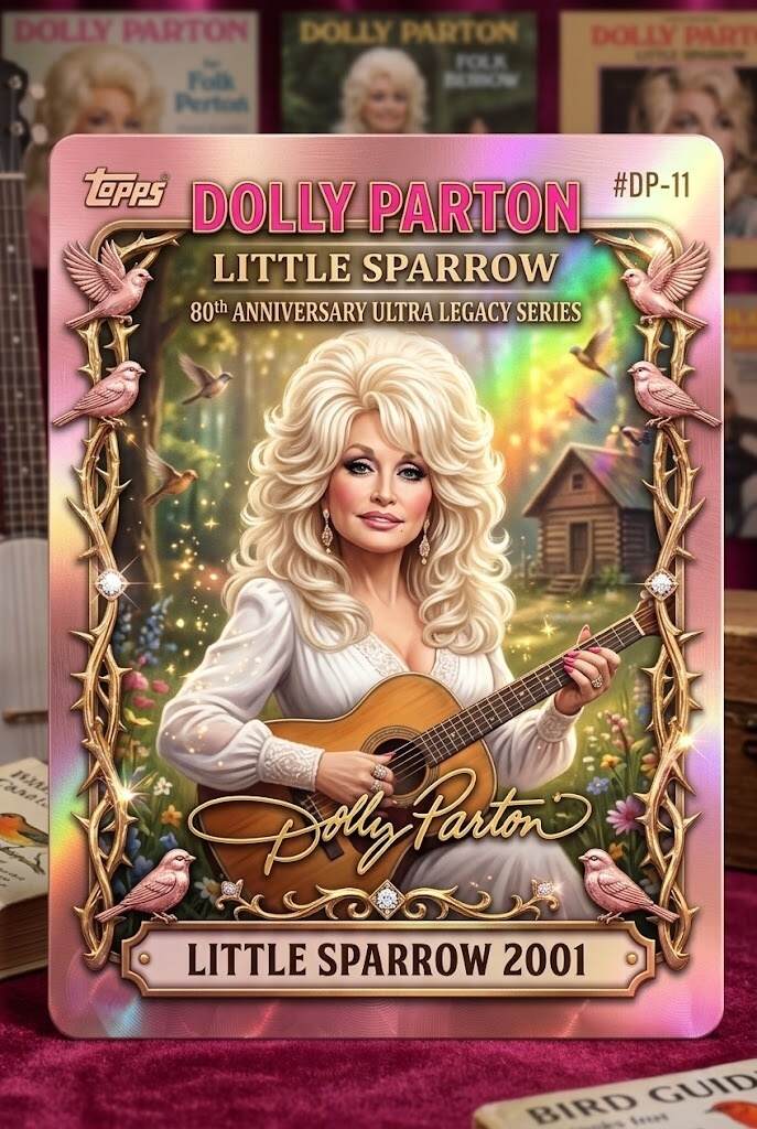 Dolly Parton 80th Anniversary Topps Ultra Premium Trading Cards