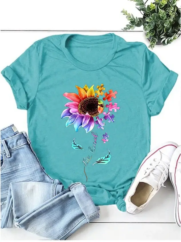 Be Kind Shift Short Sleeve Casual Women Tee