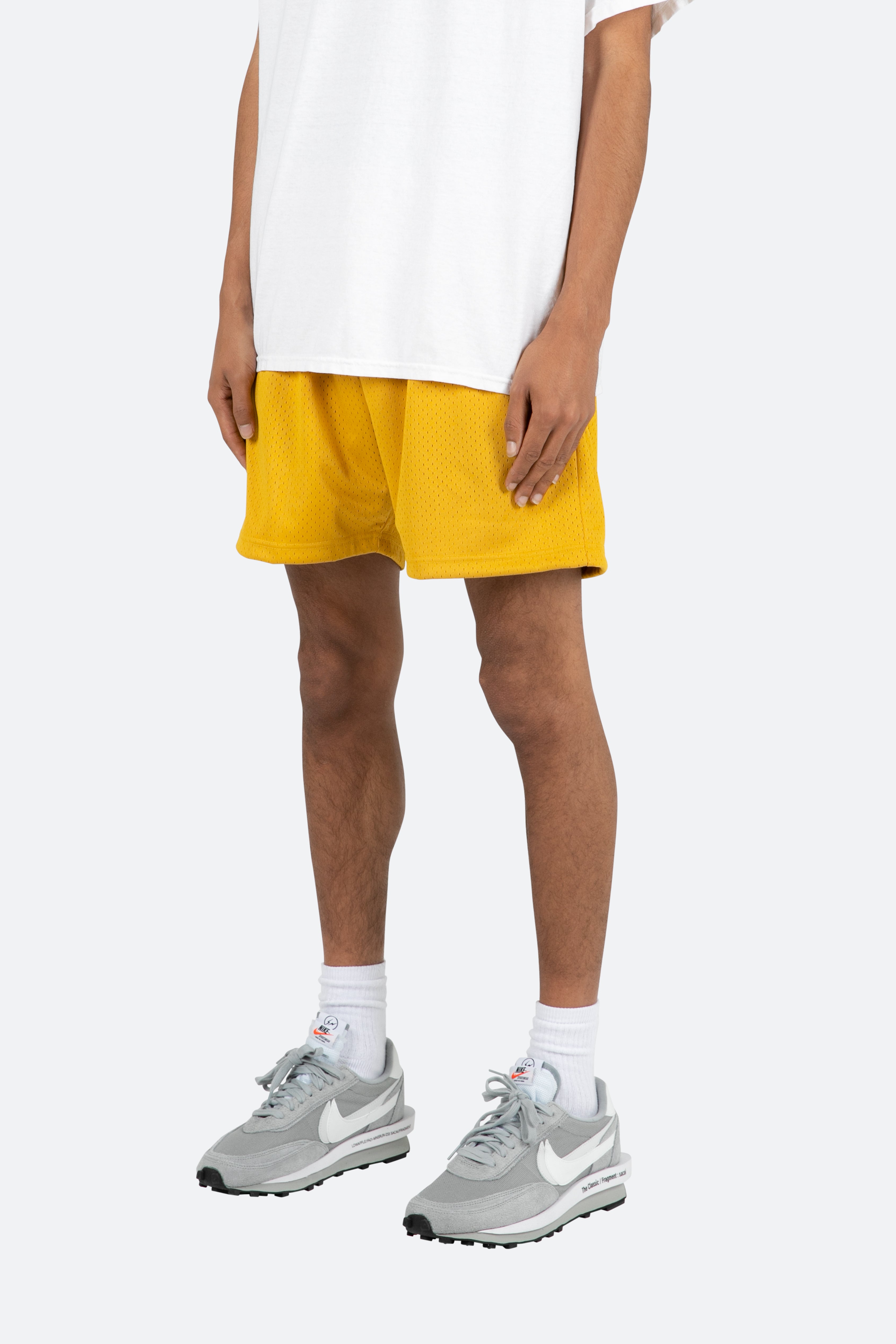 Classic Mesh Shorts - Yellow