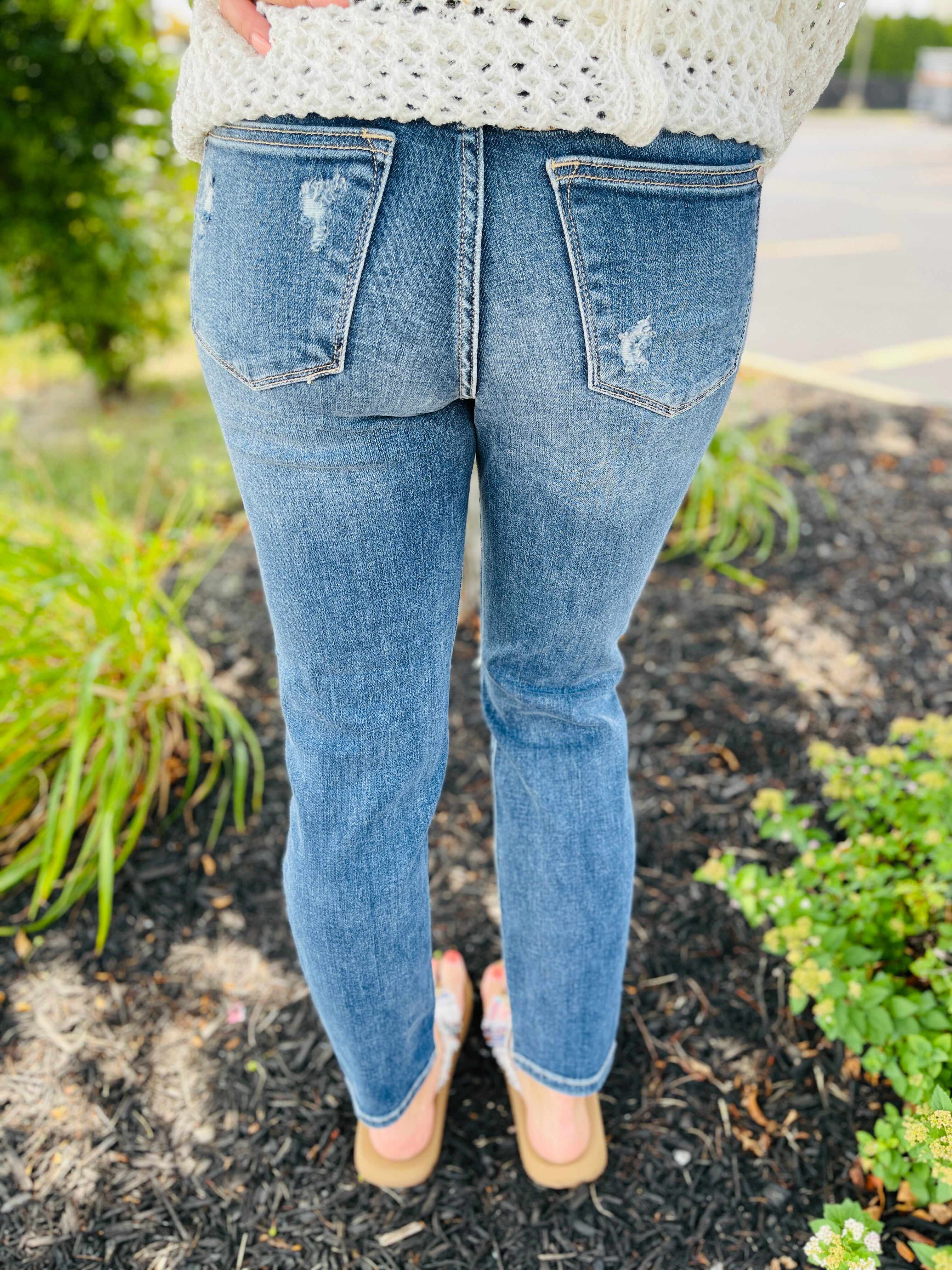 Plus/Reg Stretch it Out Boyfriend Jeans