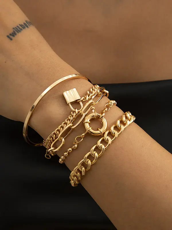 Cool Hip-Hop Chains Bracelet