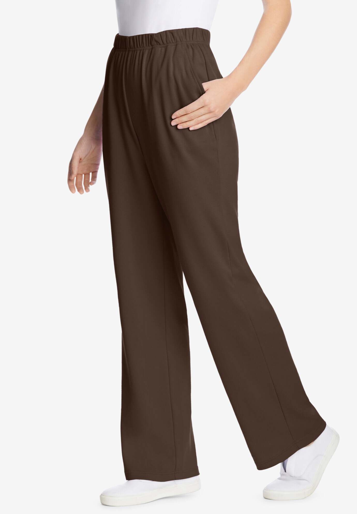 7-Day Knit Wide-Leg Pant