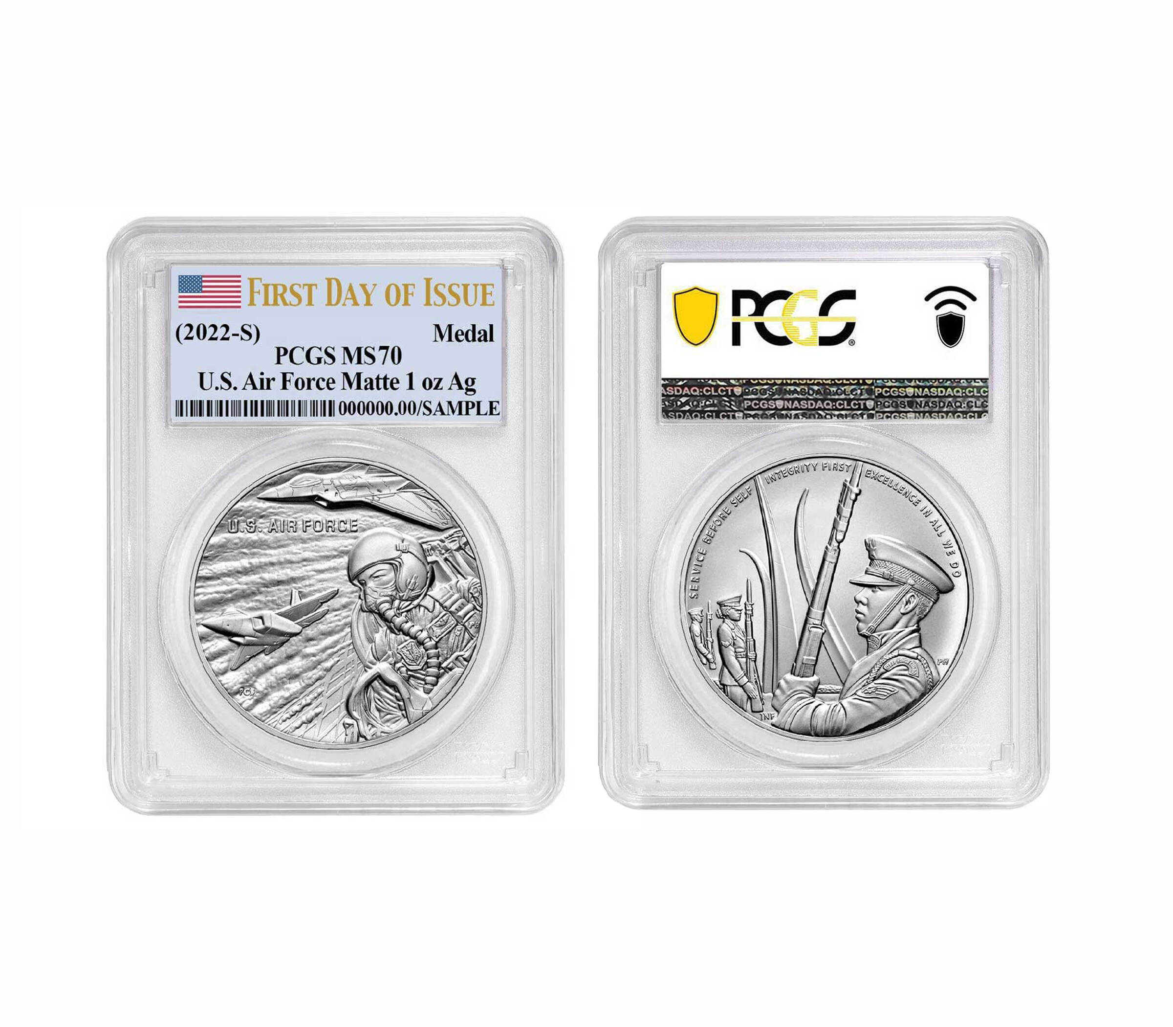 U.S. Air Force One-Ounce Silver Medal