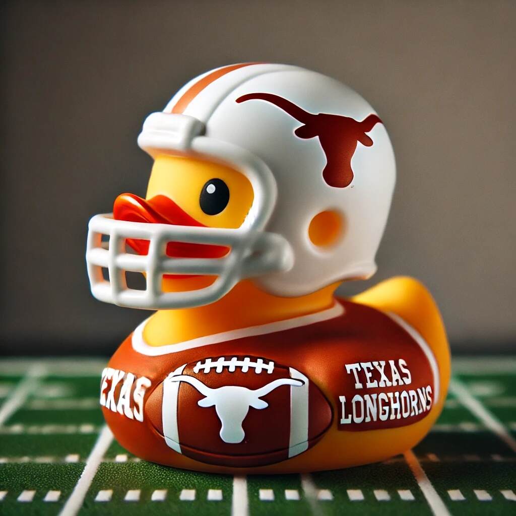 SEC Football Rubber Duck