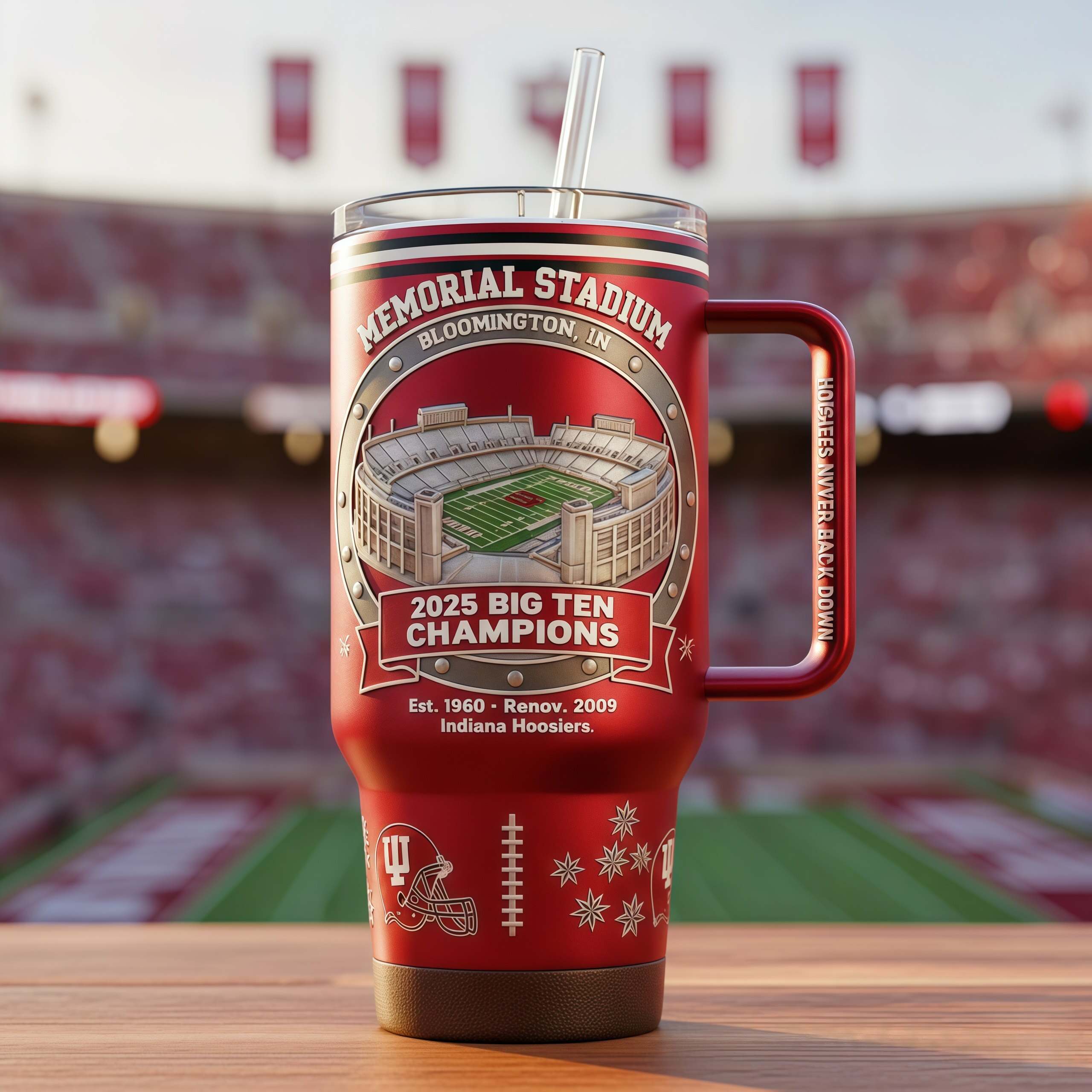 2025 Indiana Big Ten Champions Tumbler