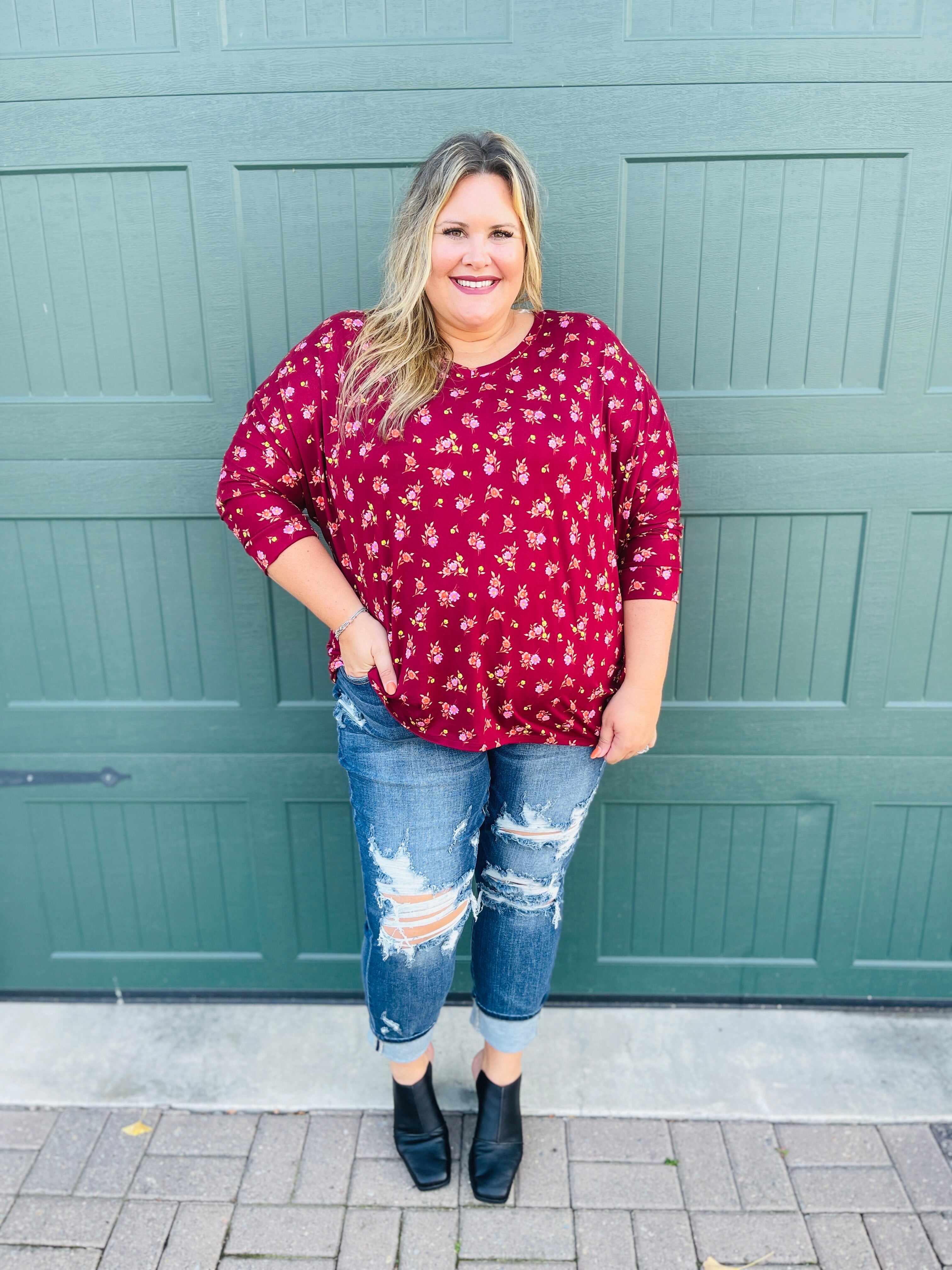 Plus/Reg Now Or Never Mid-Rise Boyfriend Jeans