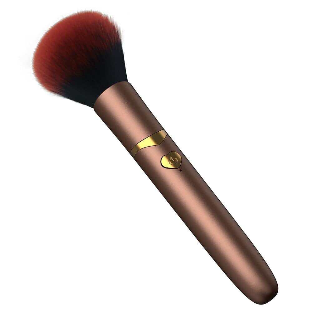 Passion Pulse Adult - Makeup Brush Vibrating Clitoral Vibrator Wand