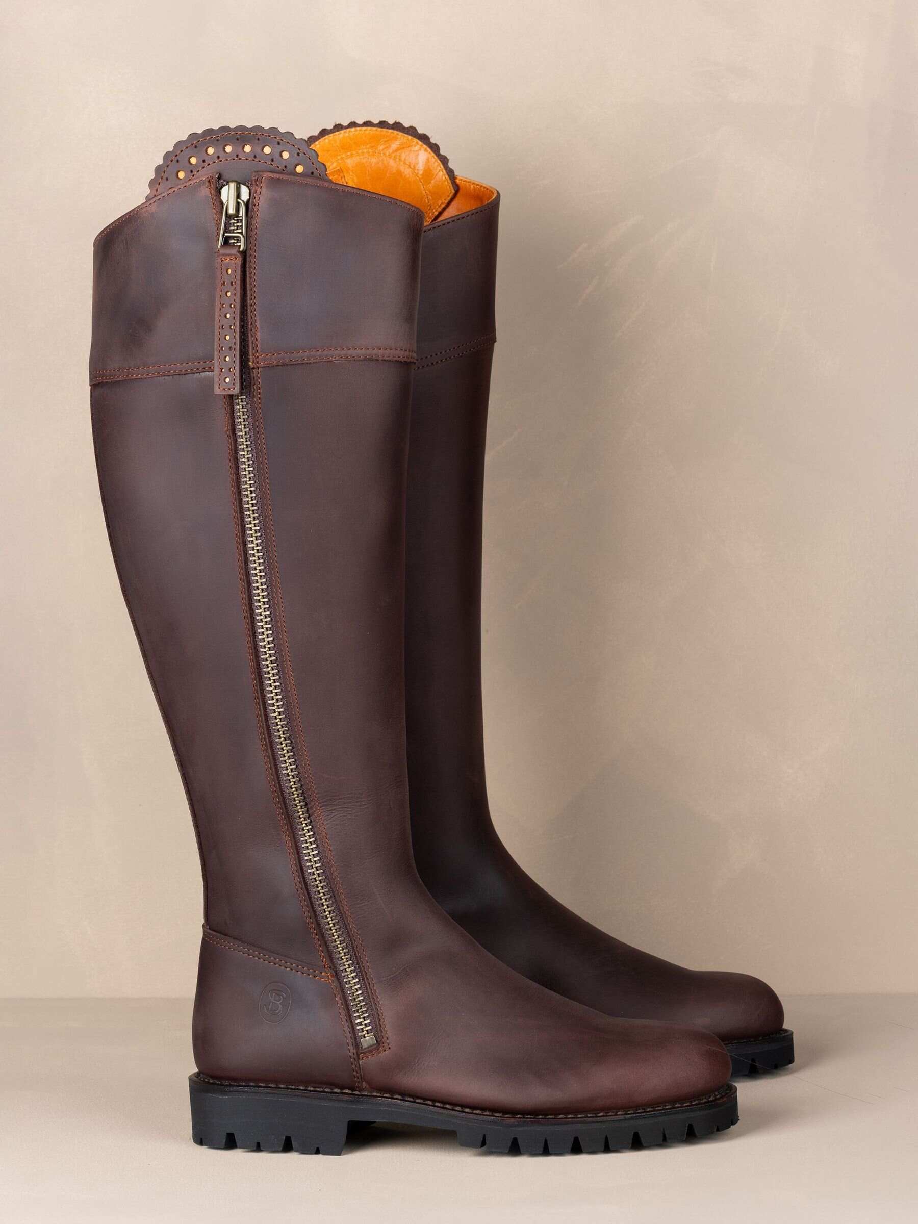 Spanish Boot Co Brown Wide Fit
