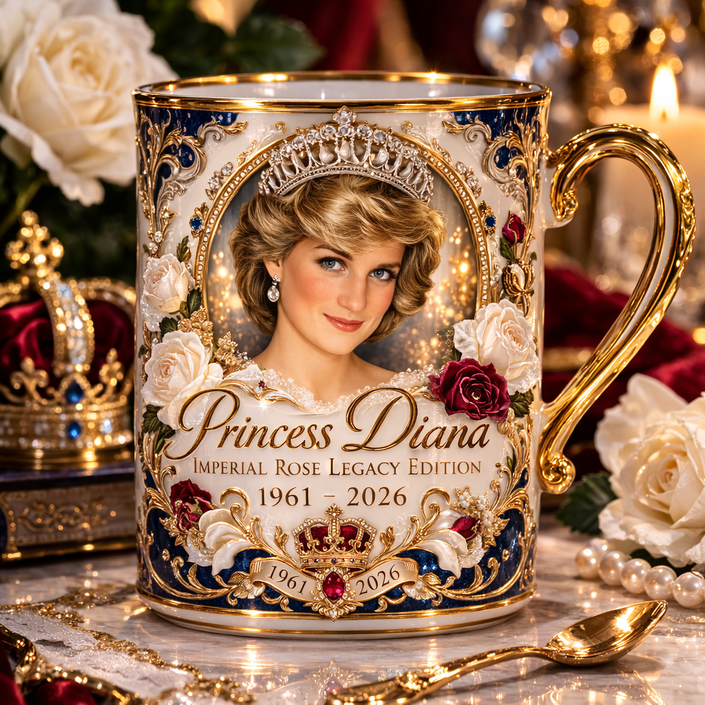 Princess Diana Imperial Rose Legacy Mug