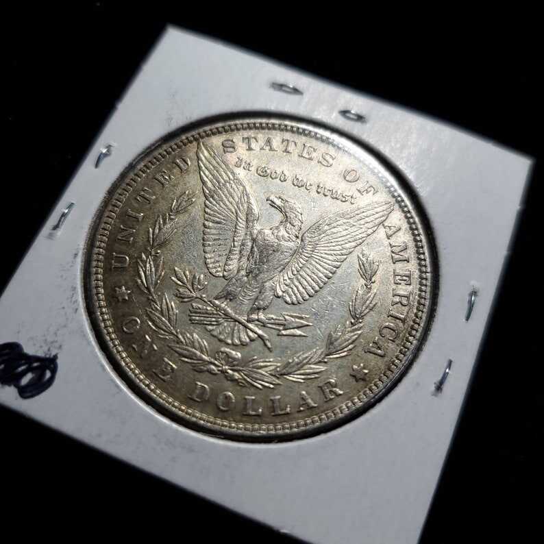 1882  Morgan  Silver Dollar !  XF/AU    Key date -  Lot#  810