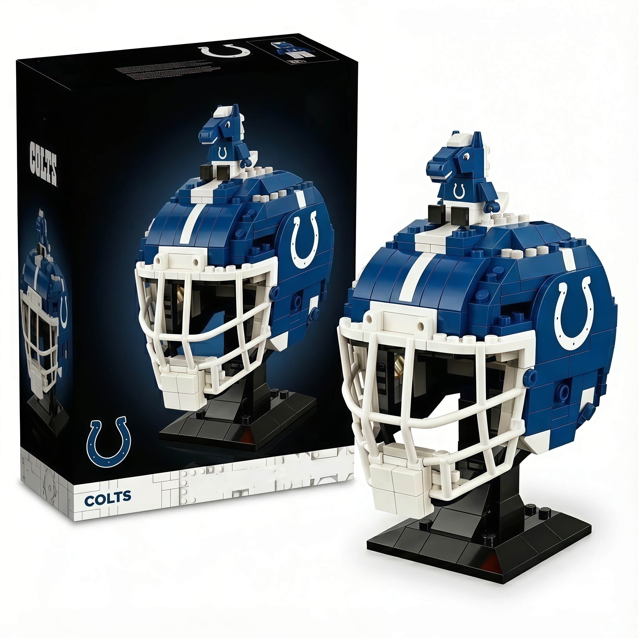 American Pro Football Brick Helmet Collector Brick Set