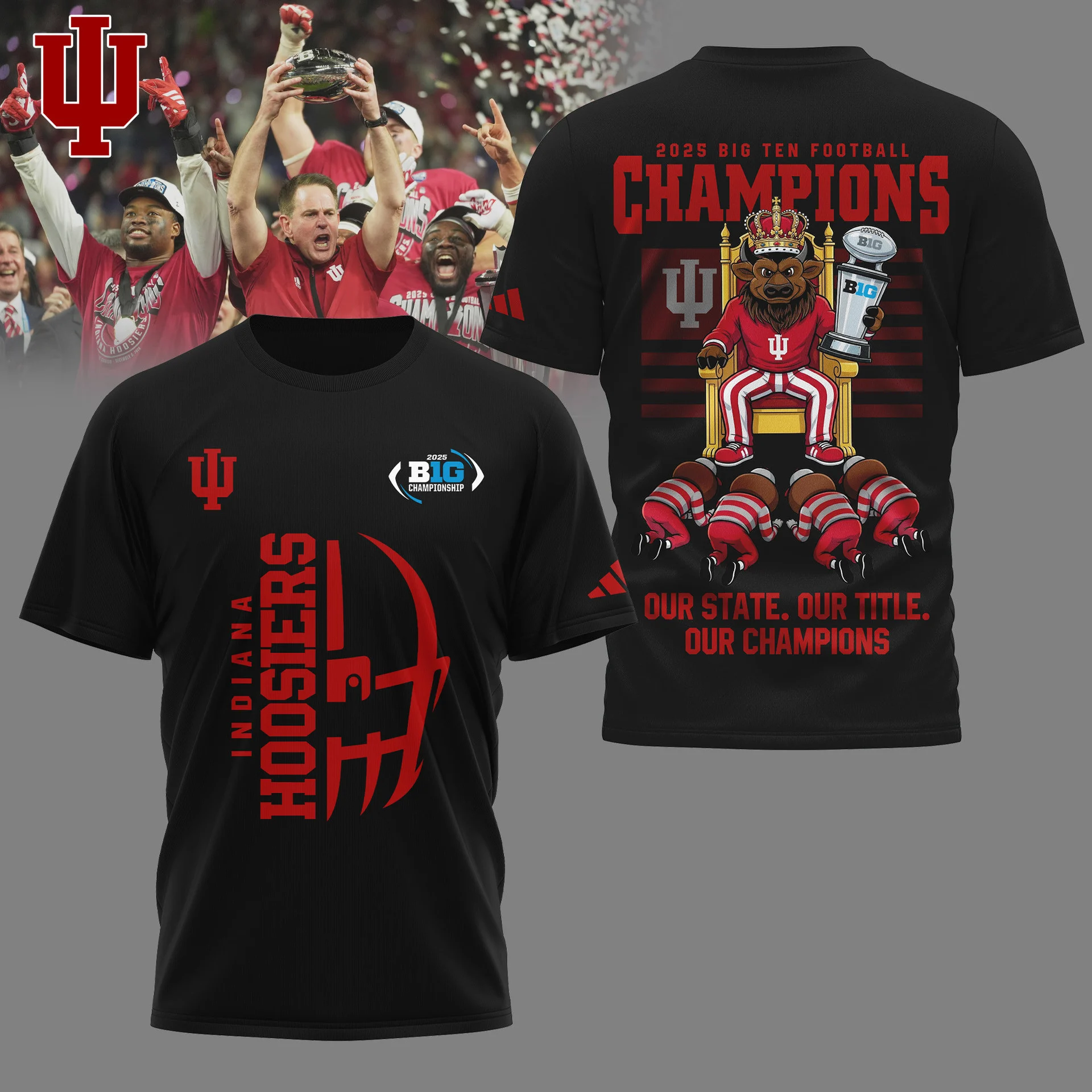 Indiana Hoosiers | Premium NCAA Champions Shirt NY