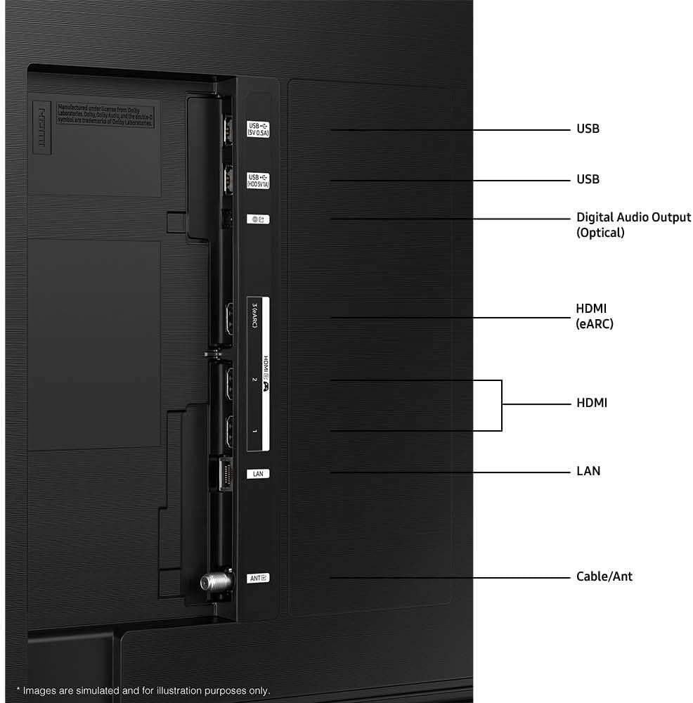 SAMSUNG 65-Inch Class 4K Crystal UHD DU8000 Series HDR Smart TV w/Object Tracking Sound Lite, Motion Xcelerator, Ultra Slim Design, Gaming Hub, Alexa Built-in (UN65DU8000, 2024 Model)