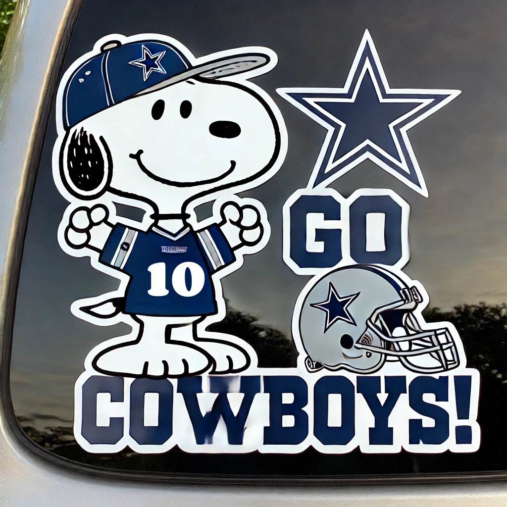 SNPY X NFL Car Decals