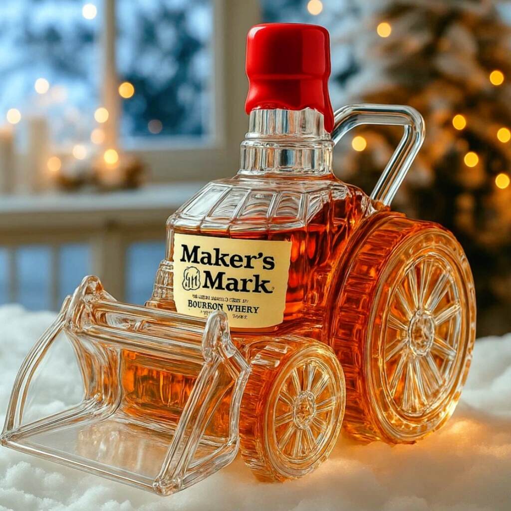 Snowplow Whiskey Bottle