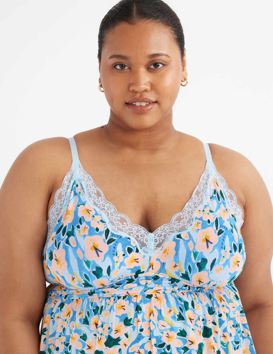Lace Trim Sleep Cami