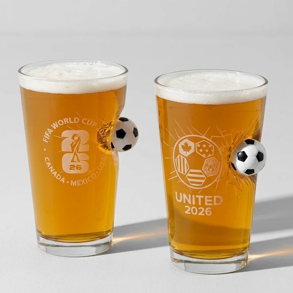 🍻2026 FIFA World Cup-Themed Beer Glass
