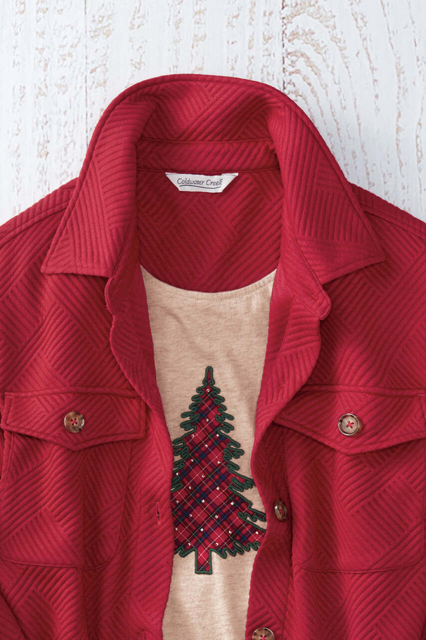 Soft Impressions Shirt Jacket