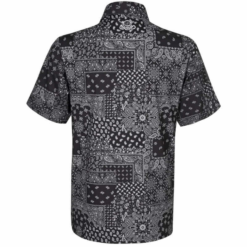 Hustler Cool-Stretch Men's Golf Shirt (Black)