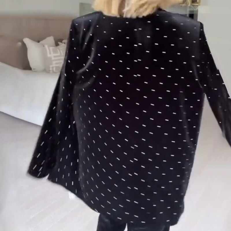💃🔥 Luxury Blazer with Rhinestones for Women