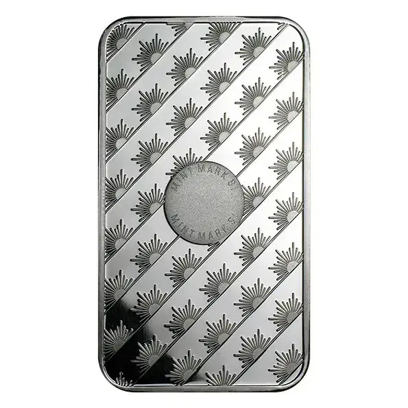 10 oz Sunshine Mint Silver Bar