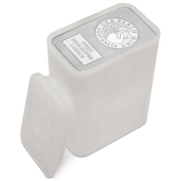 1 oz Silver Kangaroo Bar - The Perth Mint .9999 Fine Silver Bar