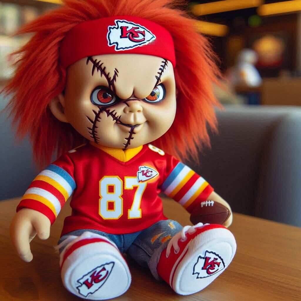 💀🏈Chucky NFL Team Doll