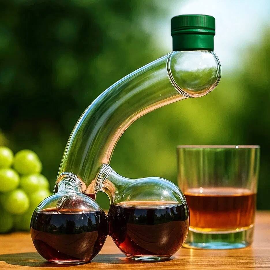 Funny whisky bottle