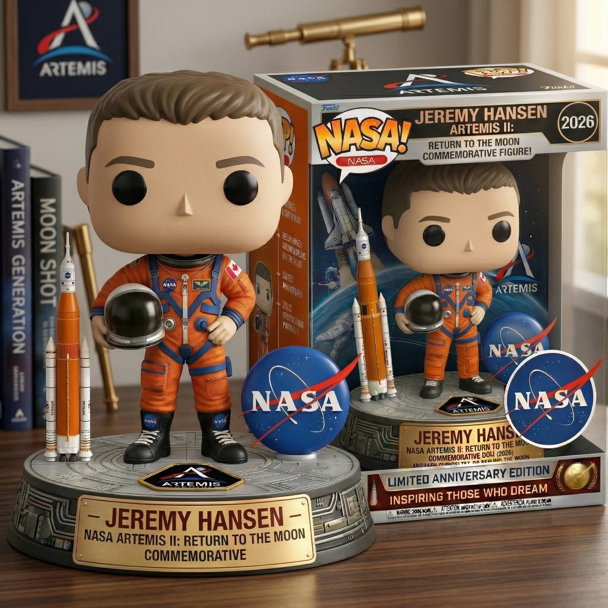 🛰️NASA Artemis II Astronaut Funko Pop!