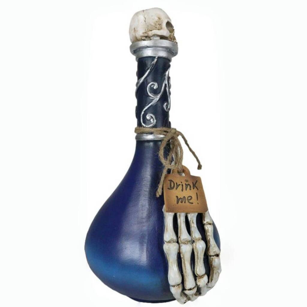 Skeleton Finger Whisky Bottle