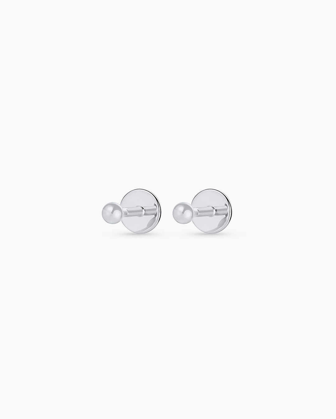 14k Gold Newport Flat Back Studs