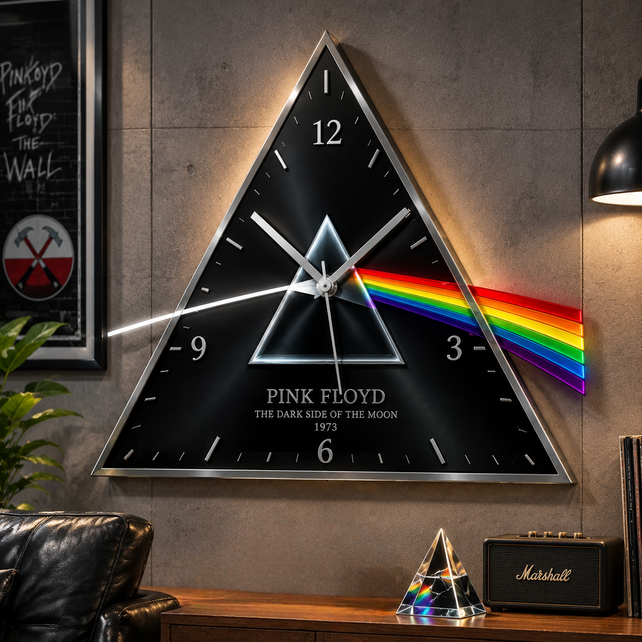 60th Anniversary Limited Edition Prism Wall Clock