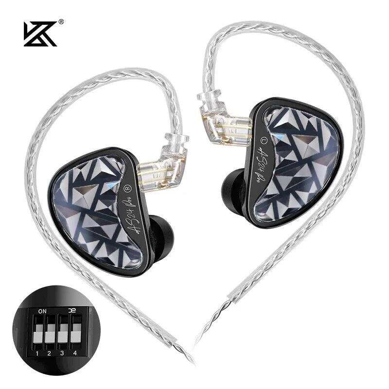 New KZ AS24 PRO - Professional 24 Drivers Gaming Earphones