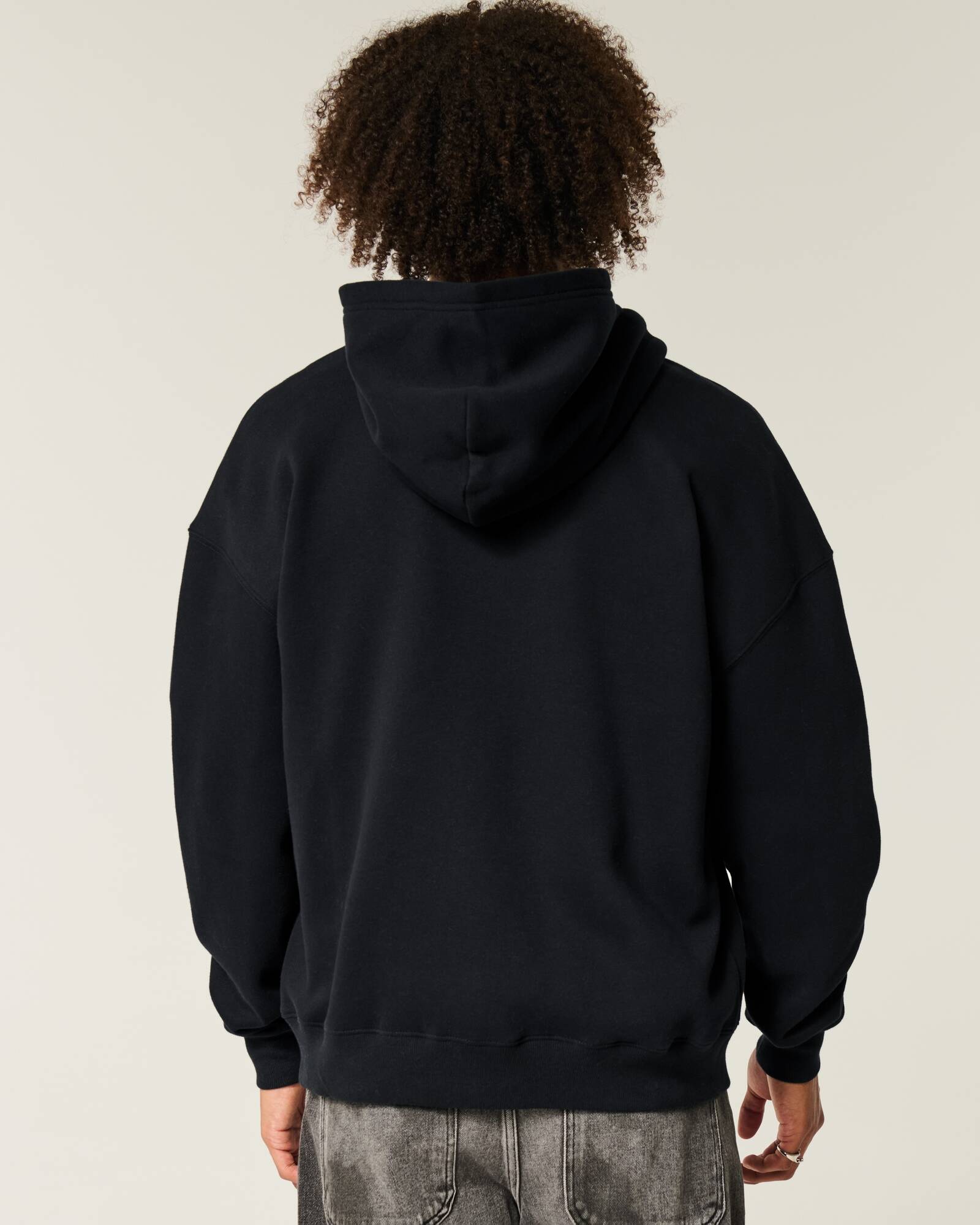 Boxy Camo Zip-Up Hoodie