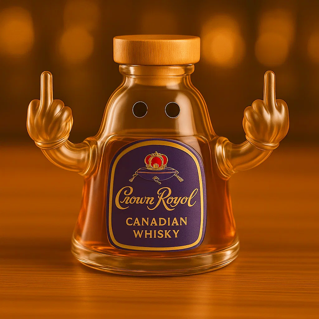 Ghost Bottle of the Middle Finger