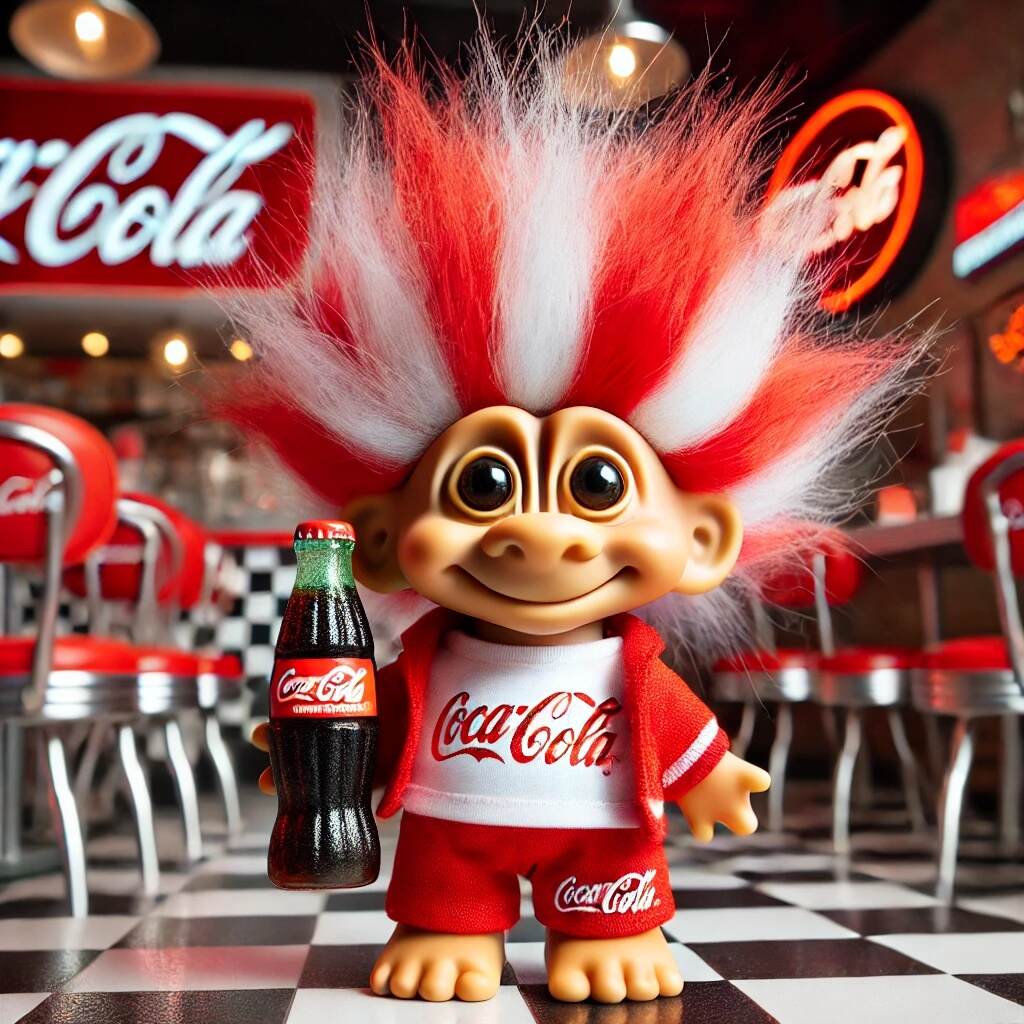 Soda Troll Doll Collector's Edition