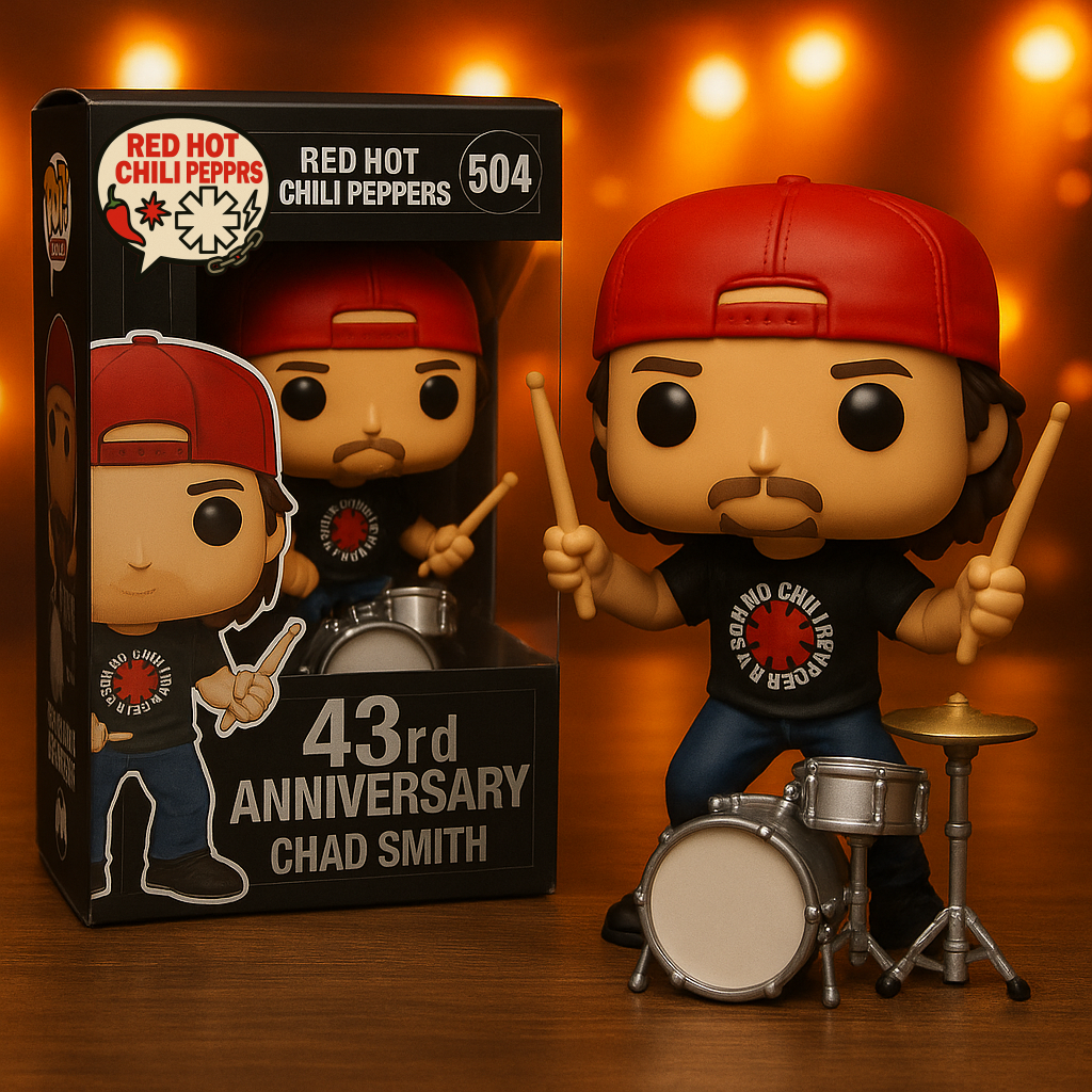 Red Hot Chili Peppers 43th Anniversary POP Figure!