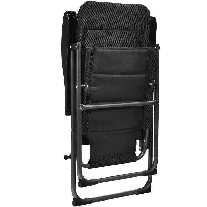 Bestoutdor 2 Pcs Patio Folding Chairs Outdoor Sling Chairs Back Adjustable Reclining Chairs
