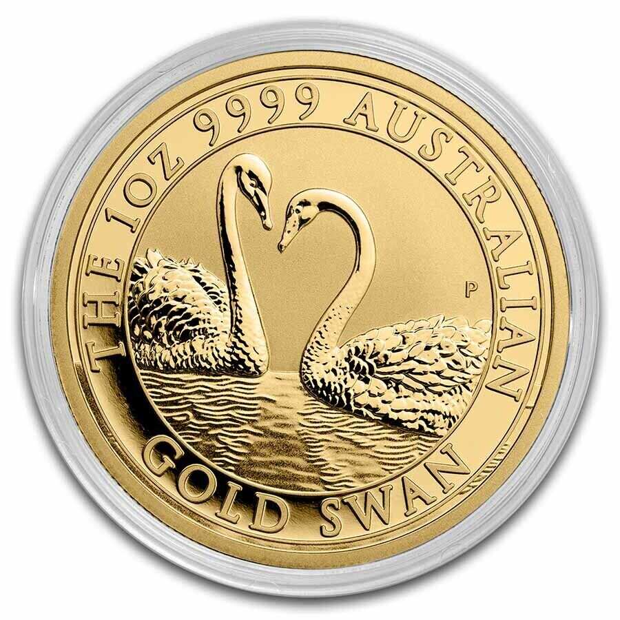 2022 Australia 1 oz Gold Swan BU