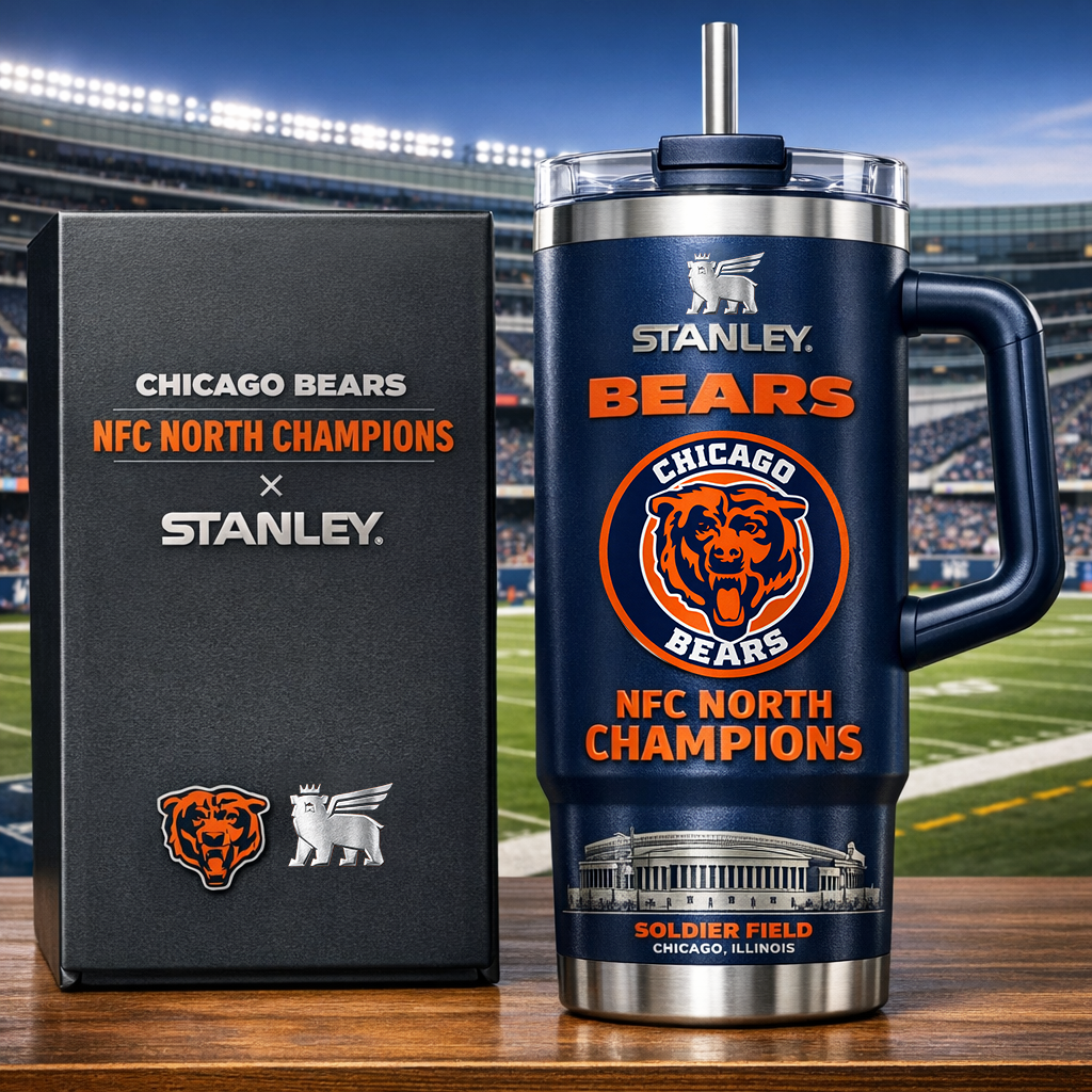 Chicago Bears NFC North Champions — Limited Edition Tumbler