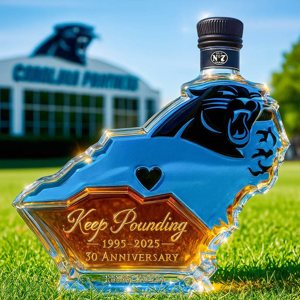 Carolina Pride Limited Edition Whiskey Bottle