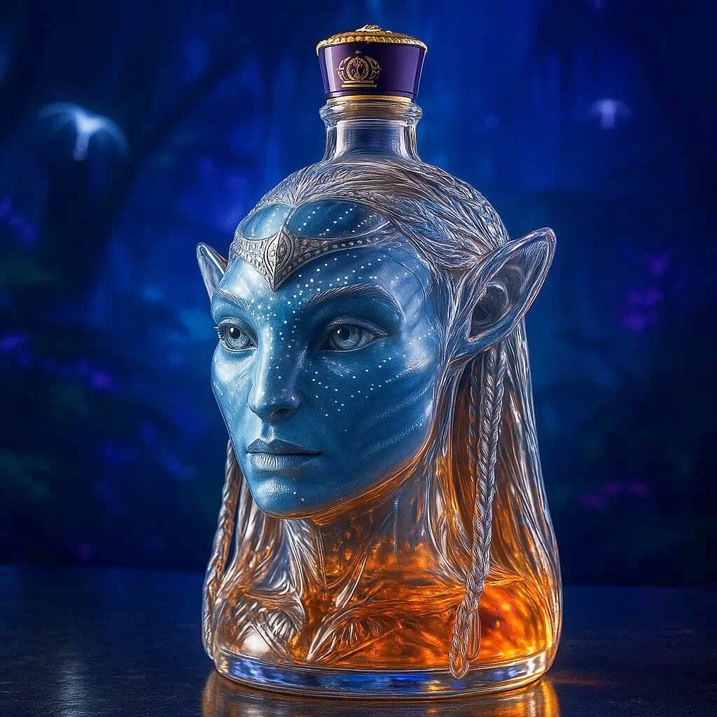 Avatar—Jake Sully & Neytiri Limited Edition Whisky Bottle