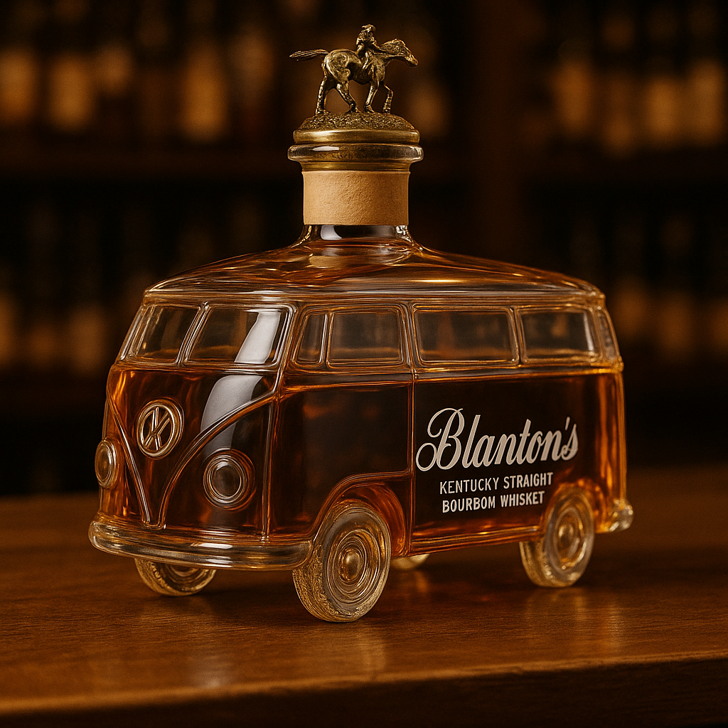 Camper Whiskey Bottle