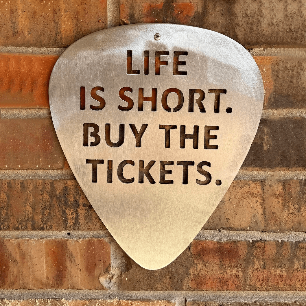 Steel Guitar Pick Wall Art