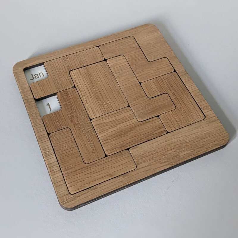 Daily Puzzle Calendar