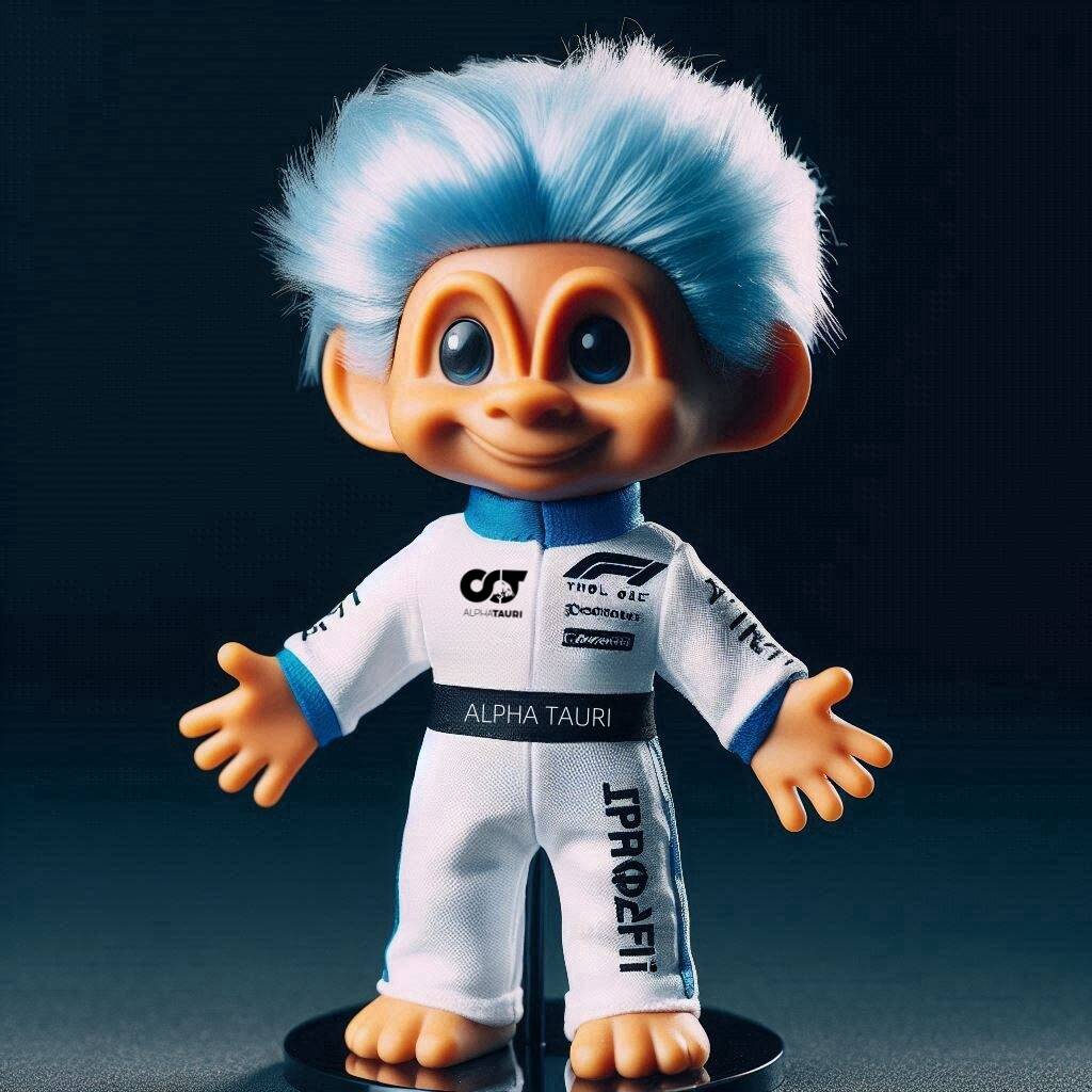 F1 troll dolls