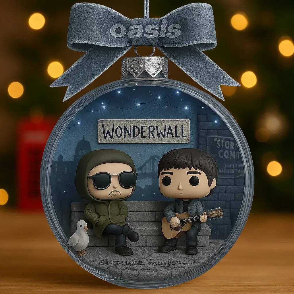 Britpop Christmas Ornament🎄🎶✨