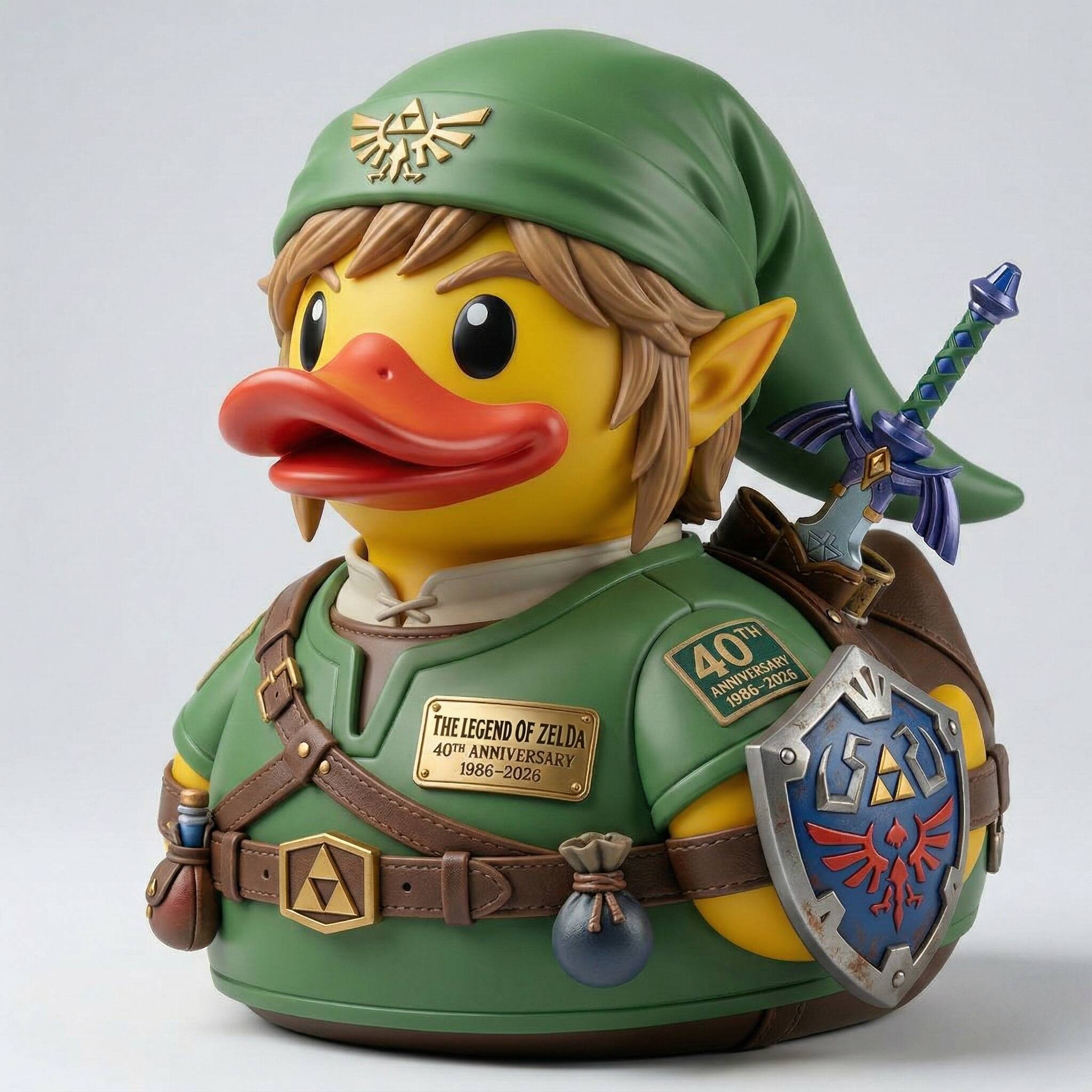 The Legend of Zelda 40th Anniversary Hero Duck(1986–2026)